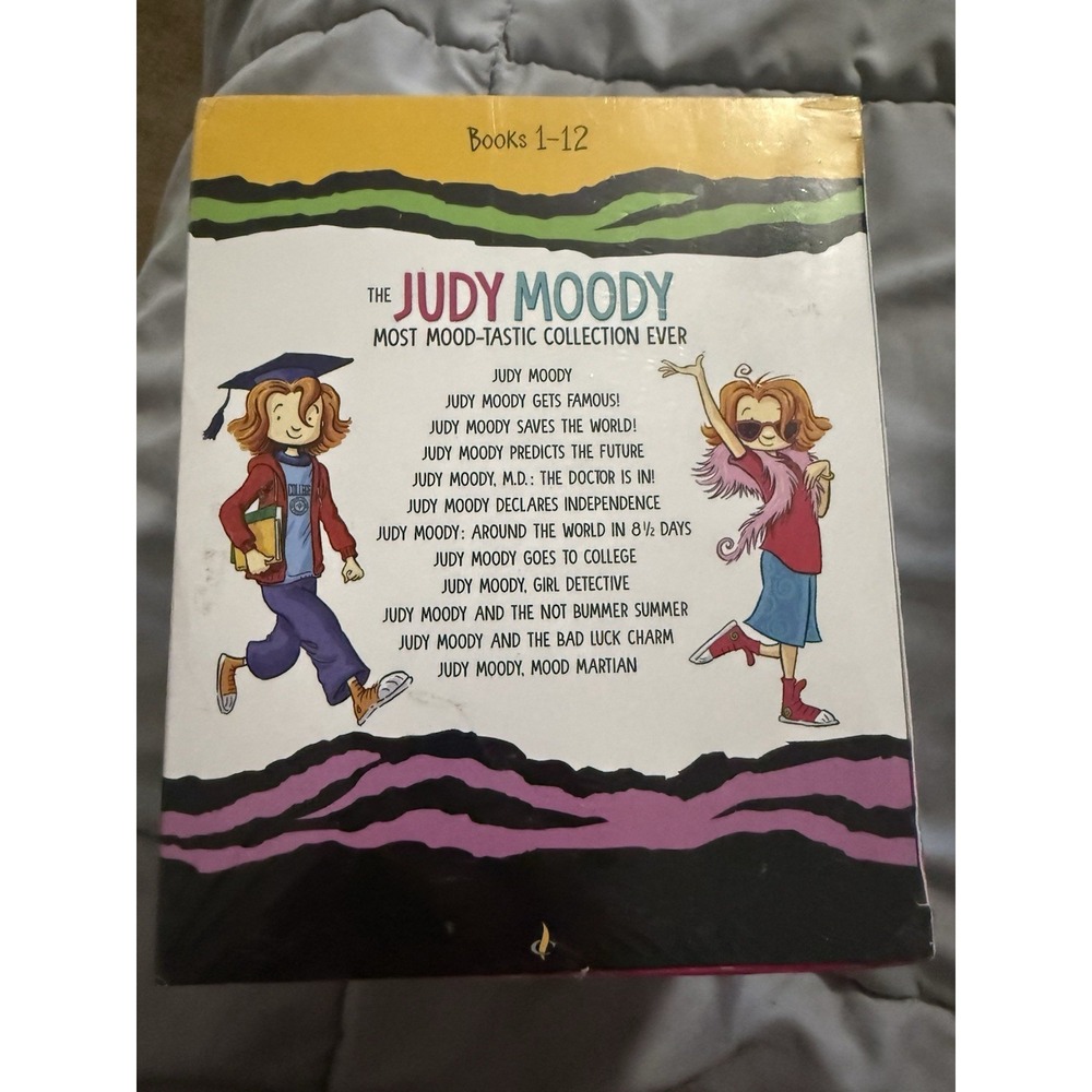 Megan McDonald Judy Moody Most Mood-Tastic Collection Ever Box Set 1-12 Illus - Picture 4 of 4